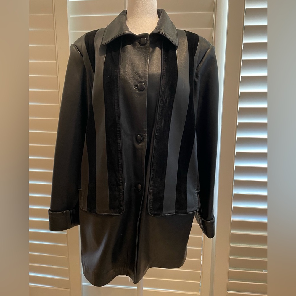 FAIR PERRE Women's Genuine Leather Jacket